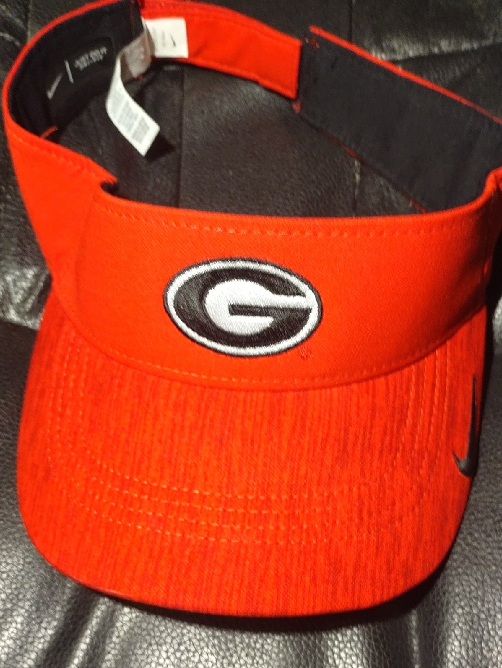 Nike Georgia Bulldogs Red Dri-Fit Athletic Visor